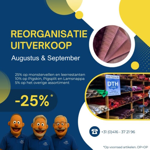 Reorganisatie uitverkoop
